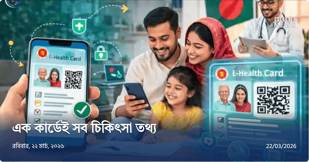 ডিজিটাল কার্ডে বদলাবে চিকিৎসা