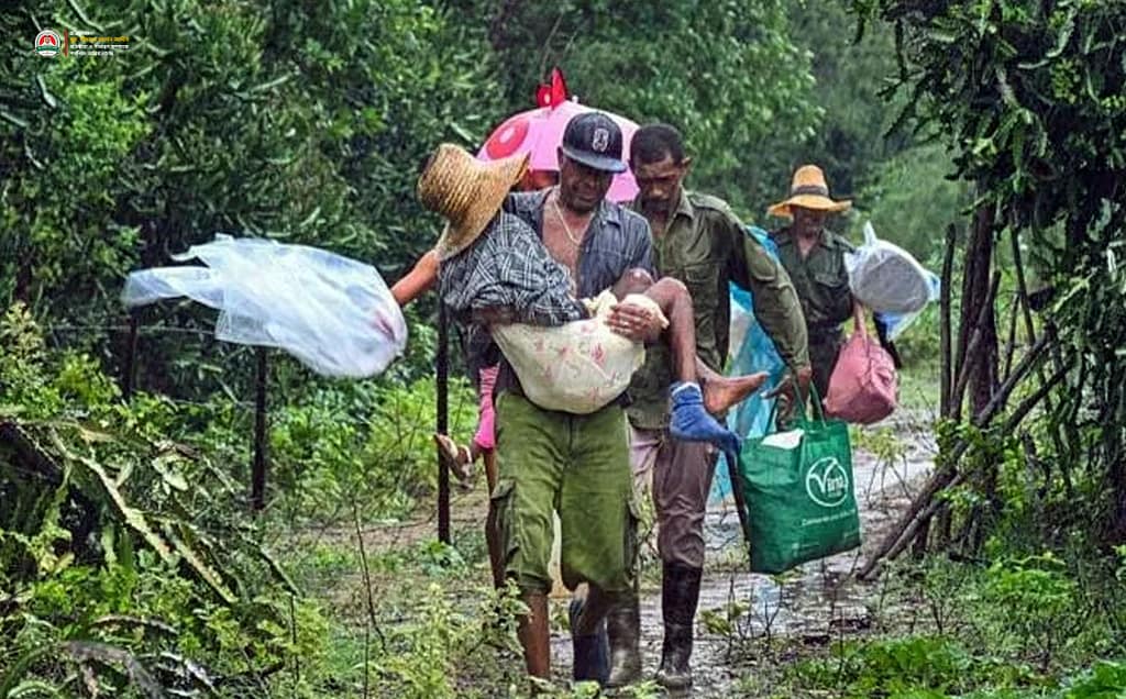 ঘূর্ণিঝড় মেলিসার ধ্বংসলীলা