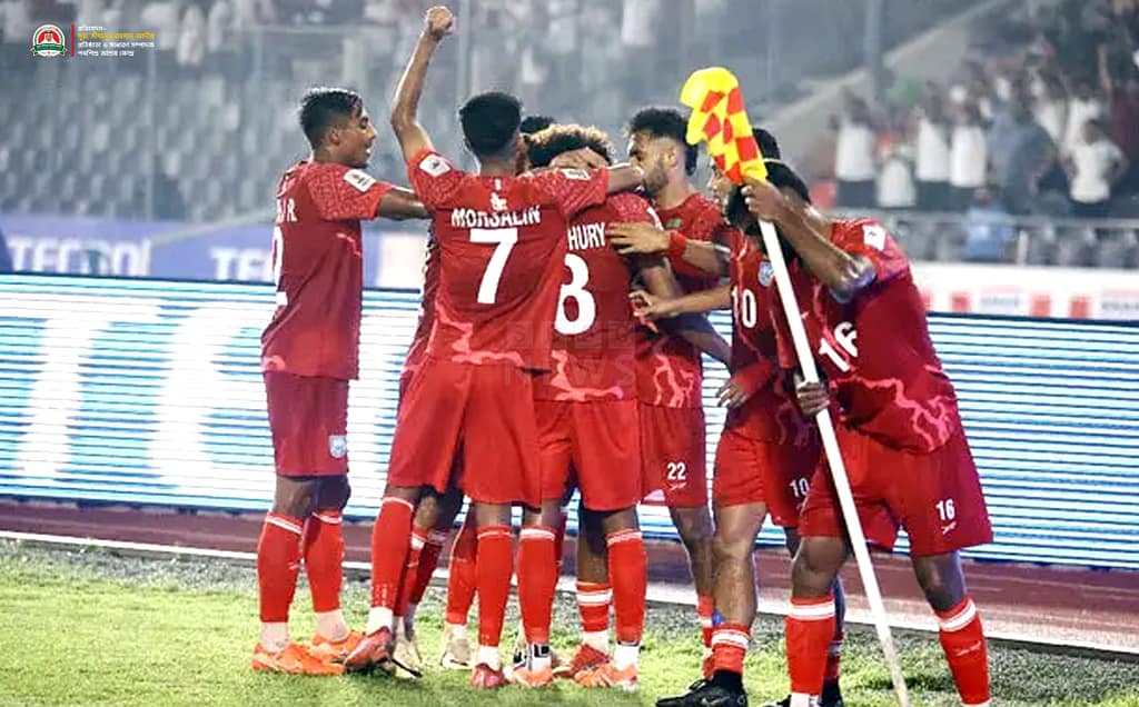 বাংলাদেশ হংকংয়ের কাছে ৪-৩ গোলে হেরে এশিয়ান কাপের সম্ভাবনা হারাল
