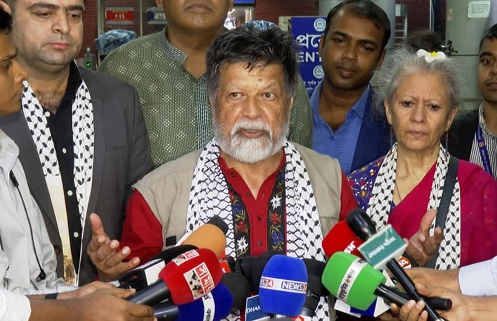 মুক্ত হয়ে দেশে ফিরলেন শহিদুল আলম