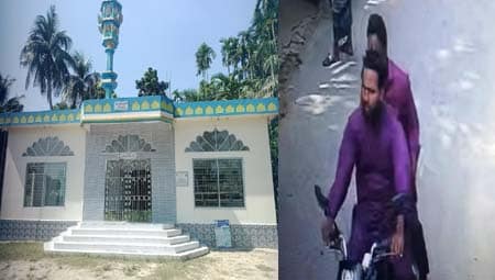 রাজবাড়ীতে দিনের বেলায় মসজিদের আইপিএস ব্যাটারি চুরি